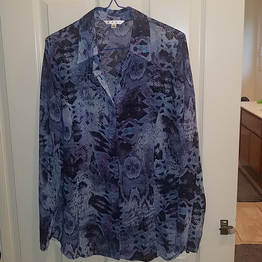 CAbi long sleeve blouse